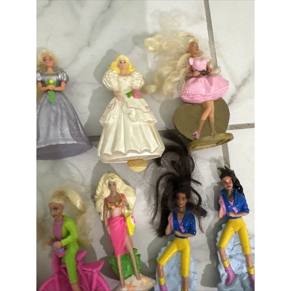 Vintage McDonalds Happy Meal Barbie Toy Lot 90s Mattel Figures Pieces 43 Pieces